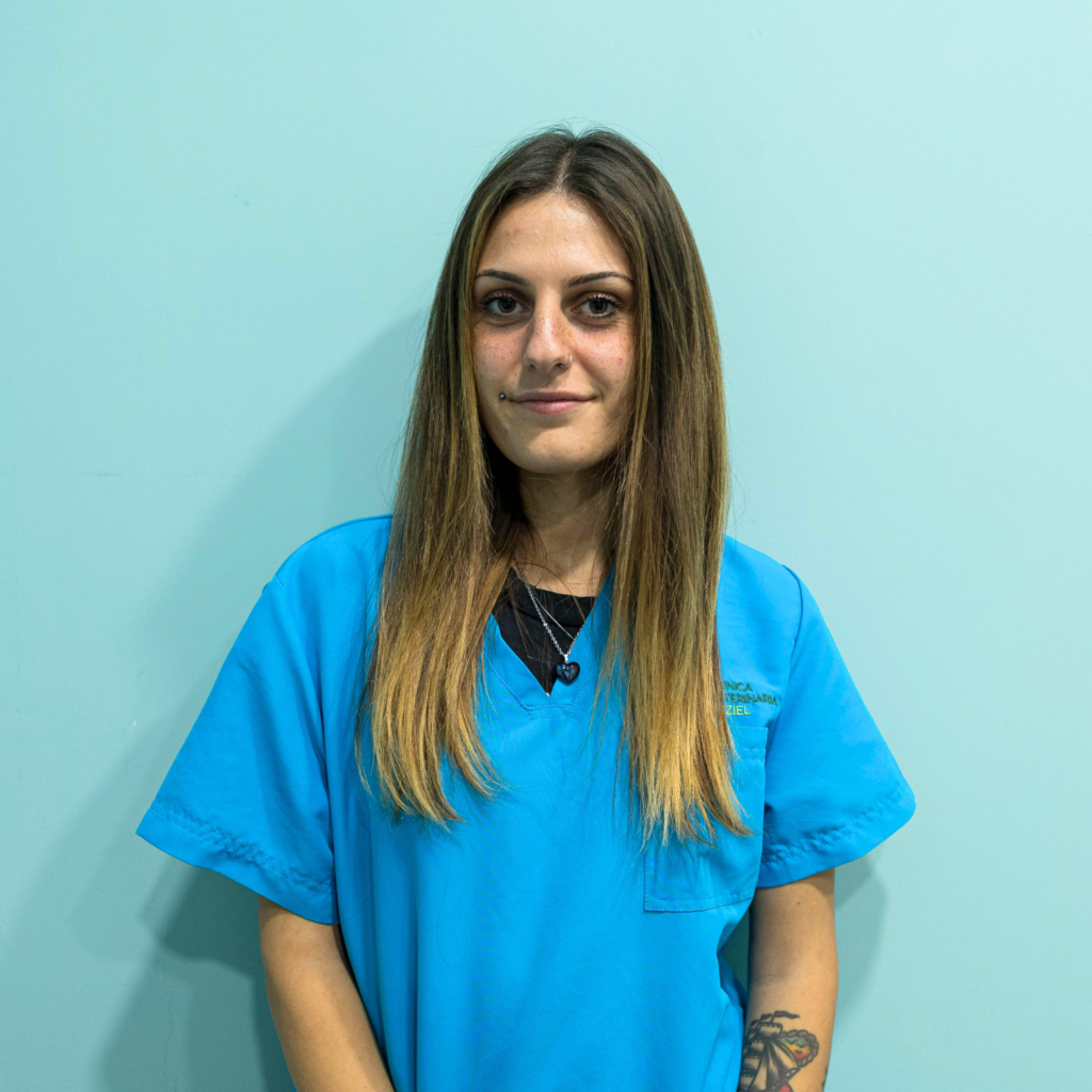 La Dott.ssa Beatrice Borachia della Clinica Veterinaria Haziel