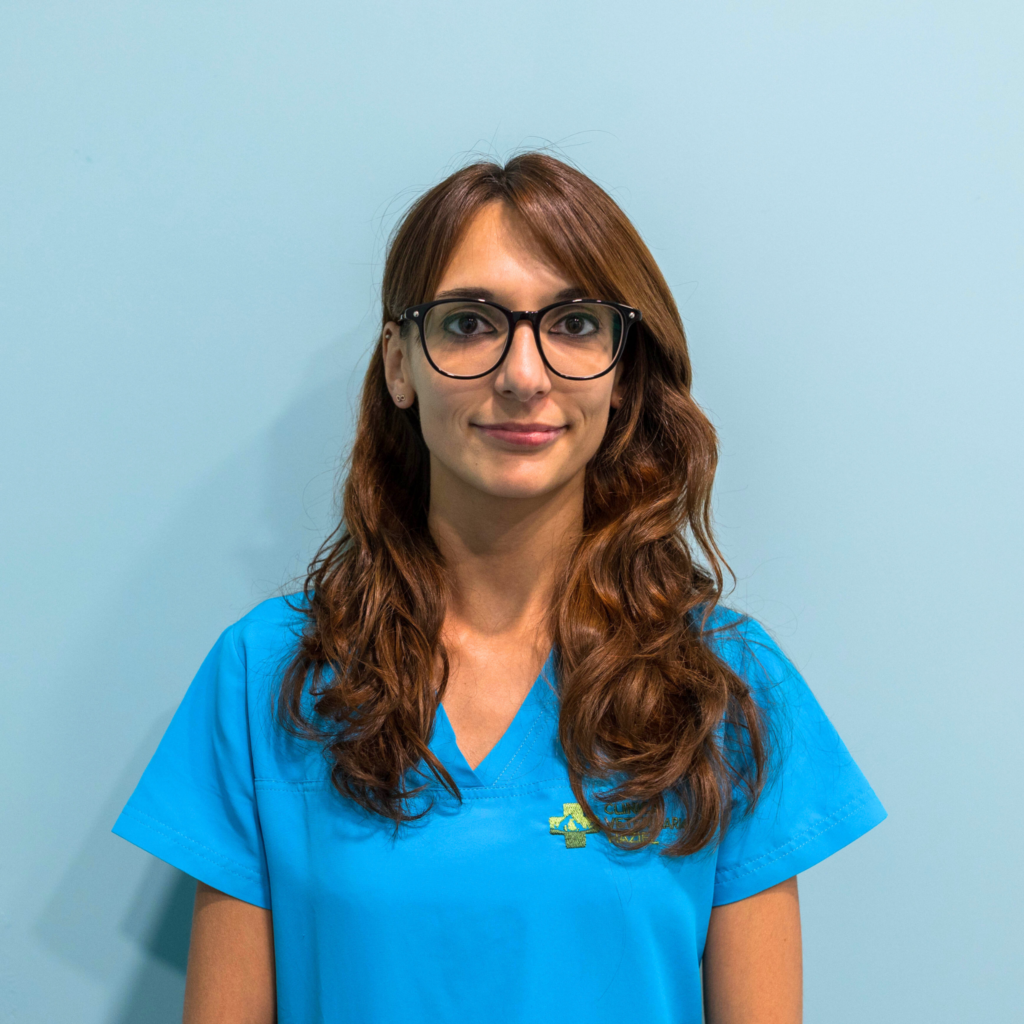 La Dott.ssa Valentina Vassale della Clinica Veterinaria Haziel