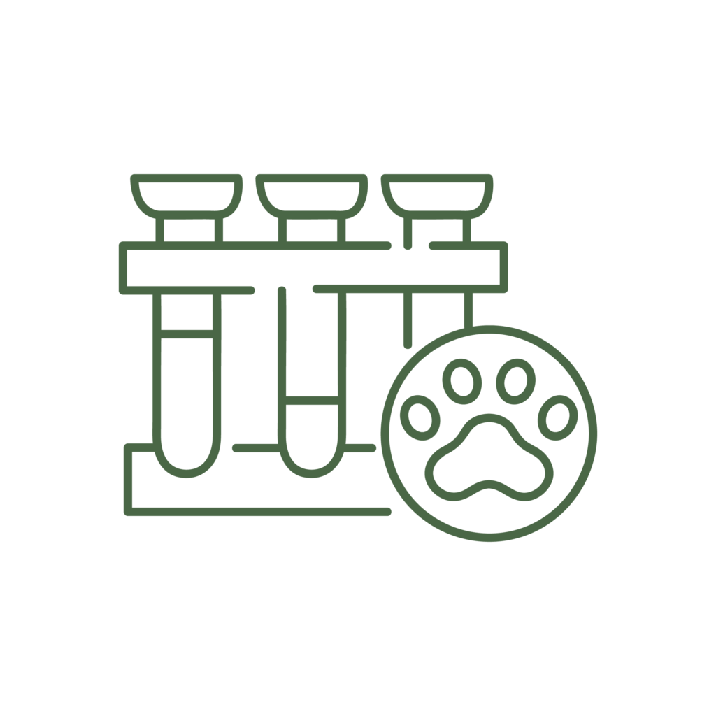 Icona illustrativa del servizio di laboratorio analisi della Clinica Veterinaria Haziel